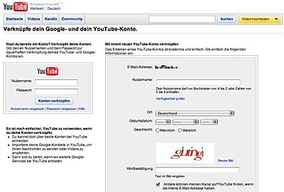 YouGooge - Datenaustausch